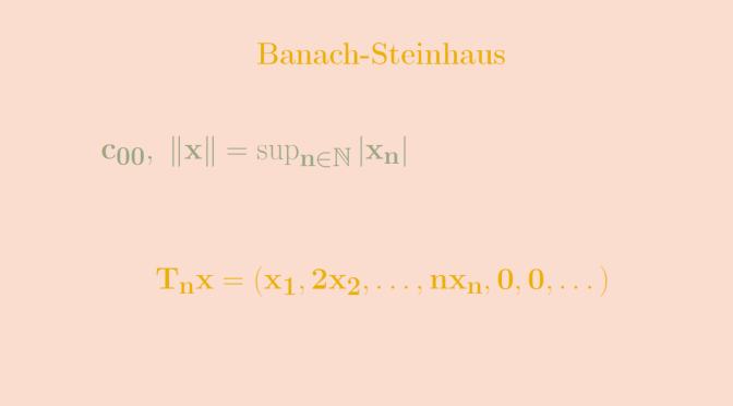 Counterexamples around Banach-Steinhaus theorem