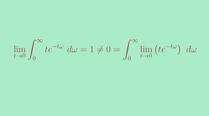 Continuity under the integral sign