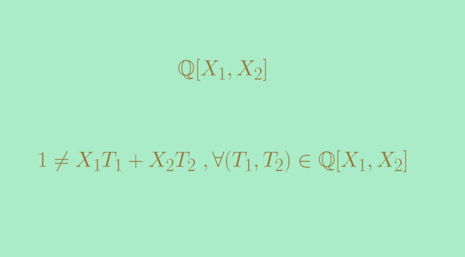 Unique factorization domain that is not a Principal ideal domain