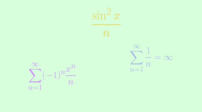 A uniformly but not normally convergent function series