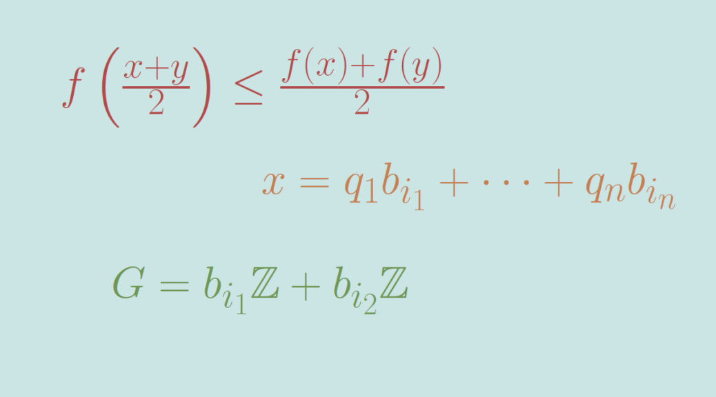 A discontinuous midpoint convex function Math Counterexamples
