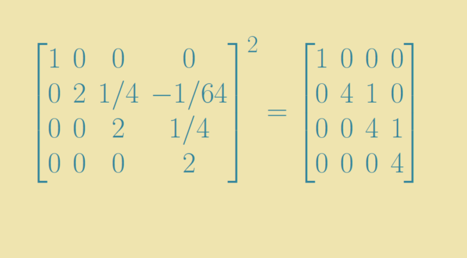 Complex matrix without a square root