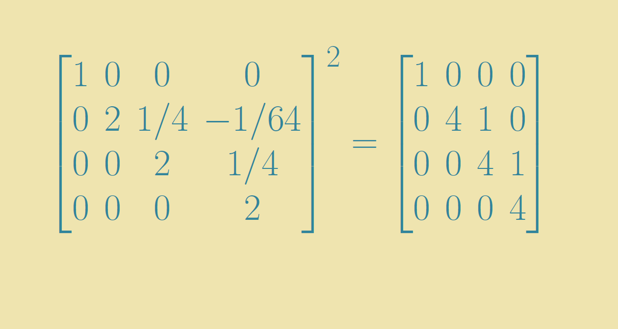 uniqueness of square root of matrix