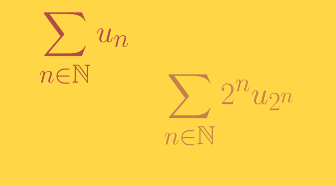 Counterexamples around Cauchy condensation test